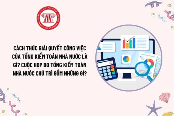 Cách thức giải quyết công việc của Tổng Kiểm toán nhà nước là gì? Cuộc họp do Tổng Kiểm toán nhà nước chủ trì gồm những gì?