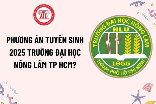 Phương án tuyển sinh 2025 trường Đại học Nông lâm TP HCM? Điểm chuẩn trường Đại học Nông lâm TPHCM 2024 ra sao?