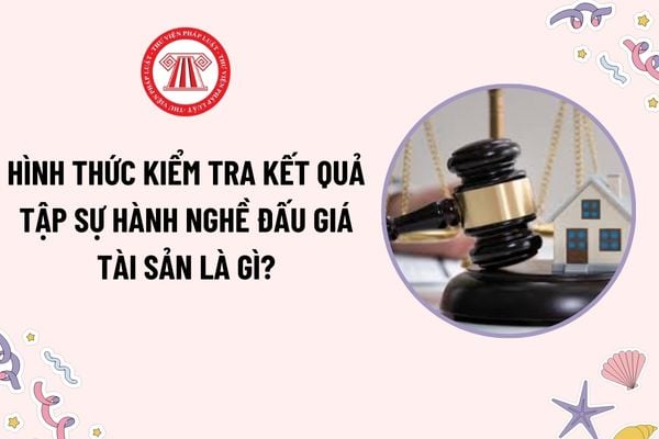 Hình thức kiểm tra kết quả tập sự hành nghề đấu giá tài sản là gì? Không đạt yêu cầu trong kỳ kiểm tra trước có được đăng ký kiểm tra lại không?