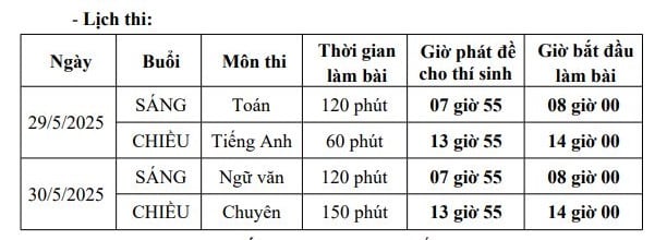 Lịch thi tuyển sinh lớp 10 Đồng Nai năm học 2025-2026? Nguyên tắc tuyển sinh và cách tính điểm tuyển sinh lớp 10 Đồng Nai?