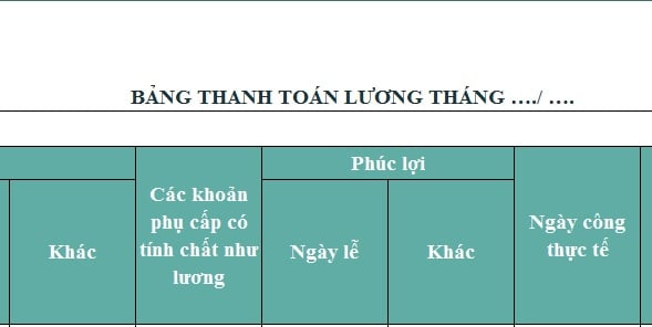 Mẫu Bảng lương 3P Excel mới nhất? Bảng lương 3P là gì? Công ty có phải công bố công khai bảng lương nhân viên không?