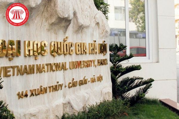 Đại học Quốc gia Hà Nội có tư cách pháp nhân và tài khoản riêng không?