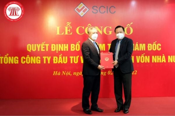 Tổng Giám đốc SCIC có được đồng thời là công chức trong cơ quan nhà nước không? Tổng Giám đốc SCIC có nhiệm kỳ bao nhiêu năm?