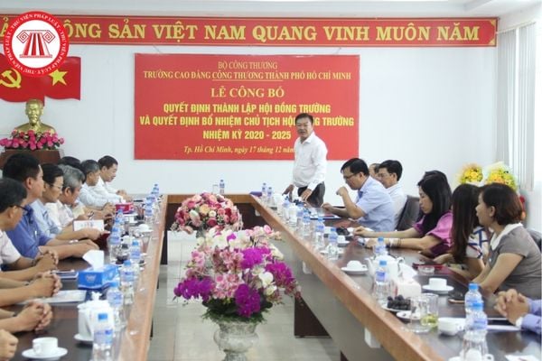 Hội đồng Trường Cao đẳng nghề Thương mại và Công nghiệp