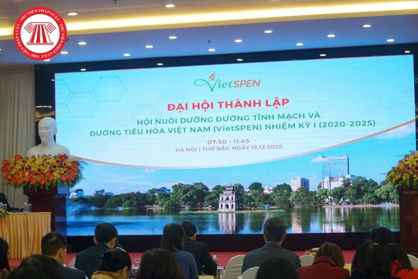 Hội Nuôi dưỡng đường tĩnh mạch và đường tiêu hóa Việt Nam có tư cách pháp nhân và tài khoản riêng không?