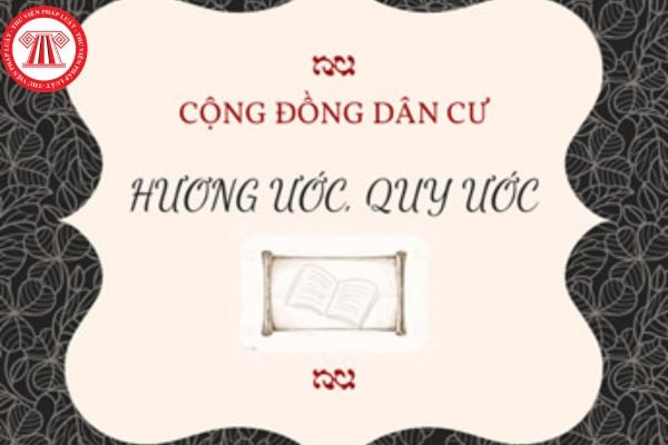 Hương ước, quy ước của cộng đồng dân cư