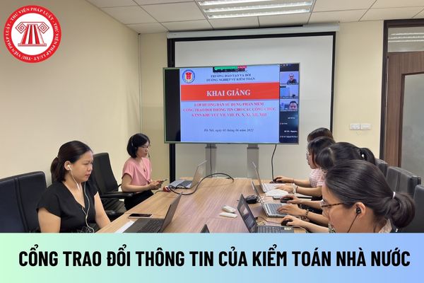 Cổng trao đổi thông tin của Kiểm toán nhà nước