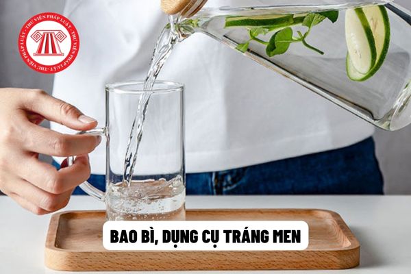 Bao bì, dụng cụ tráng men làm bằng chất liệu gì?