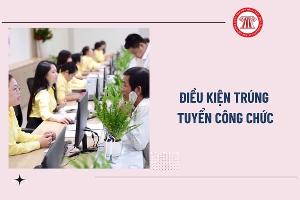 Điều kiện trúng tuyển công chức khi thi tuyển công chức được xác định như thế nào theo Nghị định 170?