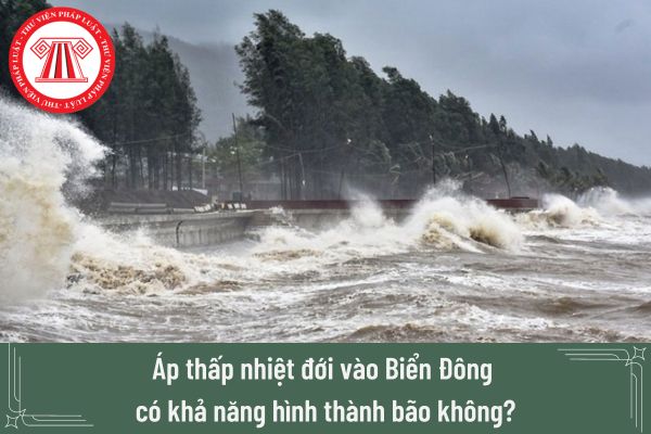 Bão số 4: áp thấp nhiệt đới vào Biển Đông có khả năng hình thành bão không? (