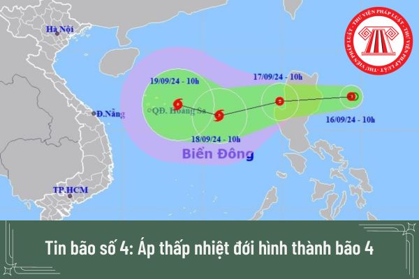 Thông tin bão số 4: Bão số 4 hình thành trên biển Đông từ áp thấp nhiệt đới?