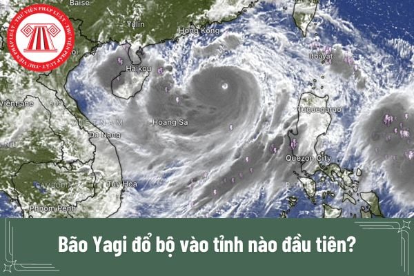 Bão sô 3 Yagi đổ bộ vào đâu đầu tiên?