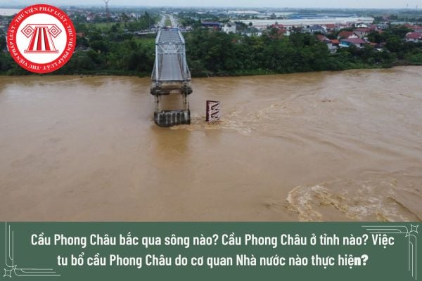 Cầu Phong Châu bắc qua sông nào? Cầu Phong Châu ở tỉnh nào? Việc tu bổ cầu Phong Châu do cơ quan Nhà nước nào thực hiện?