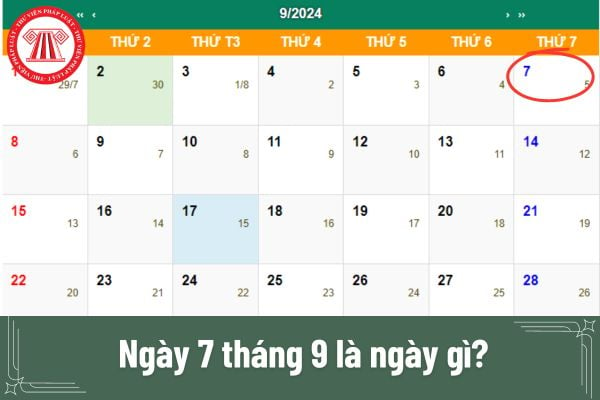 Ngày 7 tháng 9 là ngày gì? Ngày 7 tháng 9 có phải ngày lễ hàng năm của người lao động hay không?