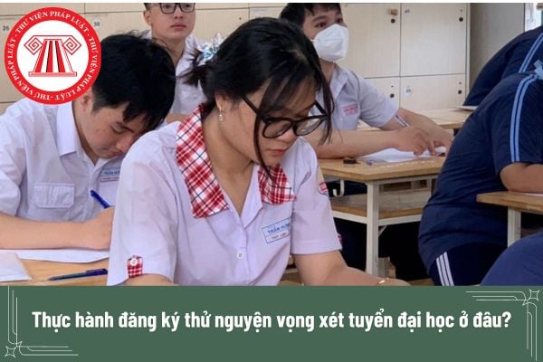 Đăng ký thử nguyện vọng xét tuyển đại học tại thisinh.thithptquocgia.edu.vn?