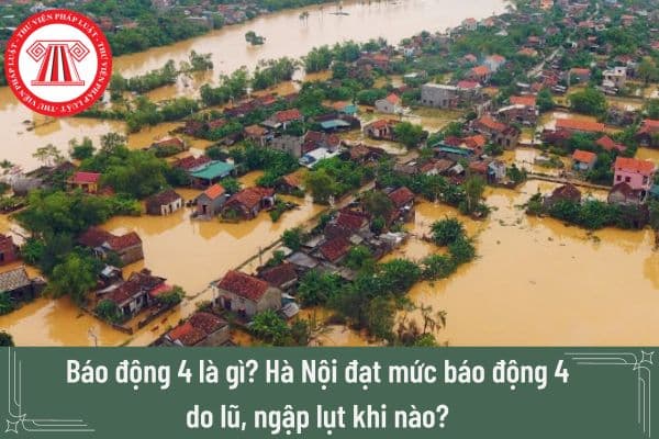 Báo động 4 là gì? Hà Nội đạt mức báo động 4 về lũ, ngập lụt khi nào?