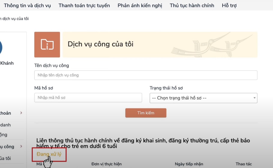 Hướng dẫn đăng ký khai sinh online