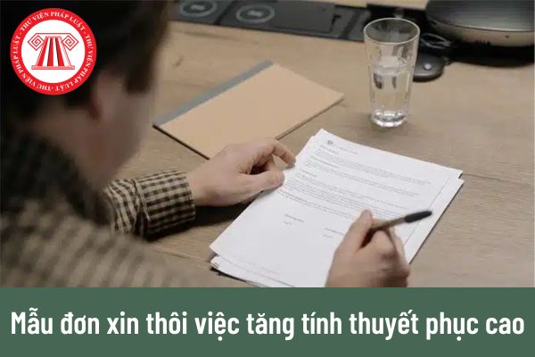 Mẫu đơn xin thôi việc chuyên nghiệp tăng tính thuyết phục dành cho người lao động mới nhất hiện nay?