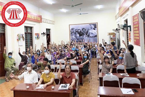 Cho hỏi có thể tổ chức hội nghị cử tri thảo luận tiêu chuẩn của Trưởng khu phố tỉnh Bắc Ninh theo cụm dân cư hay không?