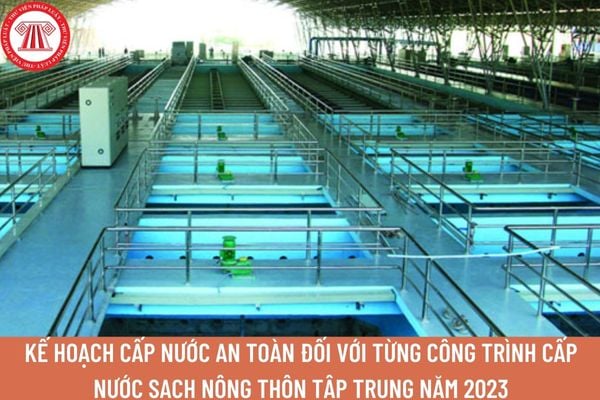 kế hoạch cấp nước an toàn