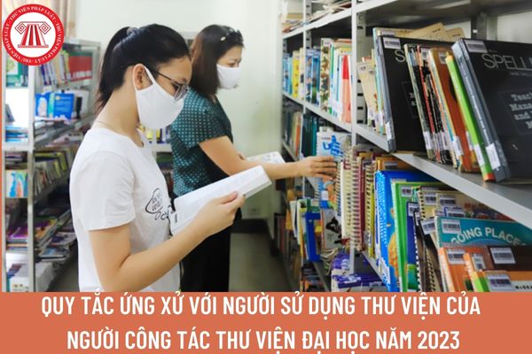 ứng xử với người sử dụng thư viện