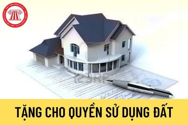 Tặng cho quyền sử dụng đất