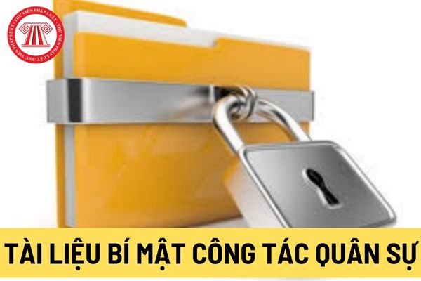 Chiếm đoạt tài liệu bí mật công tác quân sự