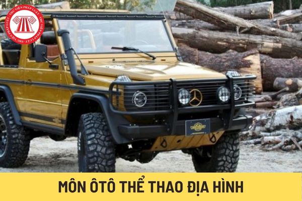 Môn Ôtô thể thao địa hình (Hình từ Internet)