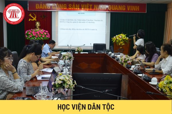 Học viện Dân tộc (Hình từ Internet)