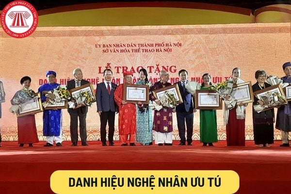 Danh hiệu Nghệ nhân ưu tú