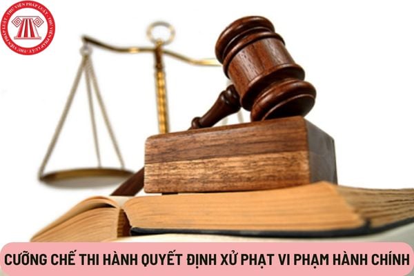 Cưỡng chế thi hành quyết định xử phạt vi phạm hành chính