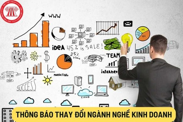 Thông báo thay đổi ngành nghề kinh doanh