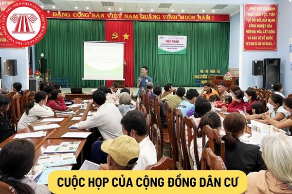 Cuộc họp của cộng đồng dân cư