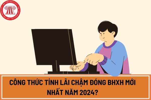 Công thức tính lãi chậm đóng BHXH mới nhất năm 2024? Chậm đóng BHXH trong bao lâu sẽ bị tính lãi?