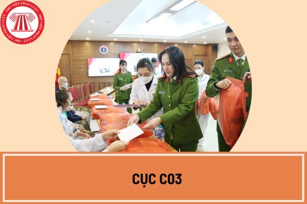 Cục trưởng Cục C03 có nhiệm vụ gì?