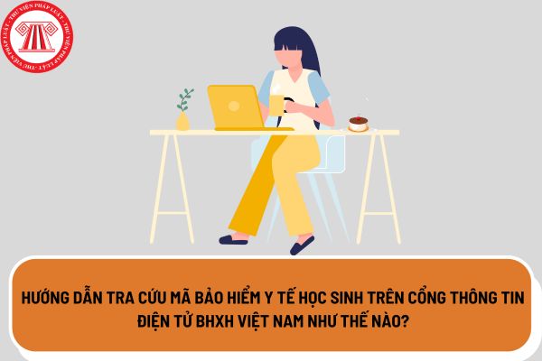 Hướng dẫn tra cứu mã bảo hiểm y tế học sinh trên cổng thông tin điện tử BHXH Việt Nam như thế nào?