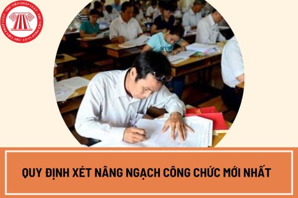 Quy định xét nâng ngạch công chức mới nhất áp dụng từ ngày 17 9 2024 theo Nghị định 116?