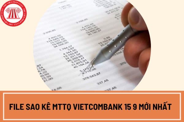 File sao kê MTTQ Vietcombank 15 9 mới nhất? Link tải file sao kê MTTQ Vietcombank 15 9 ở đâu?