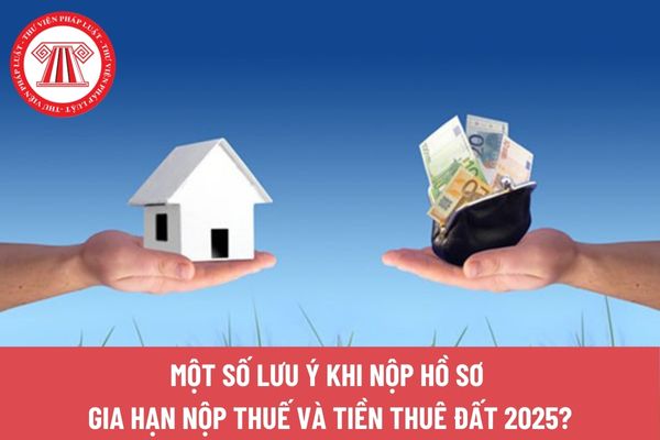 Một số lưu ý khi nộp hồ sơ gia hạn nộp thuế và tiền thuê đất 2026?