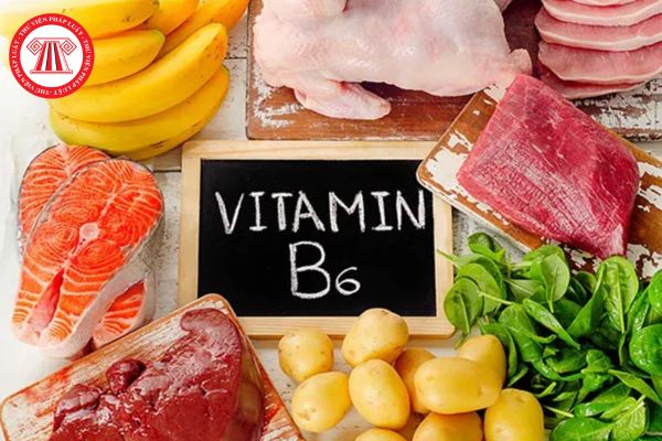 Công thức tính lượng vitamin B6 có trong thực phẩm bằng phép thử vi sinh được quy định ra sao?