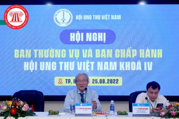 Hội Ung thư Việt Nam có tư cách pháp nhân không?