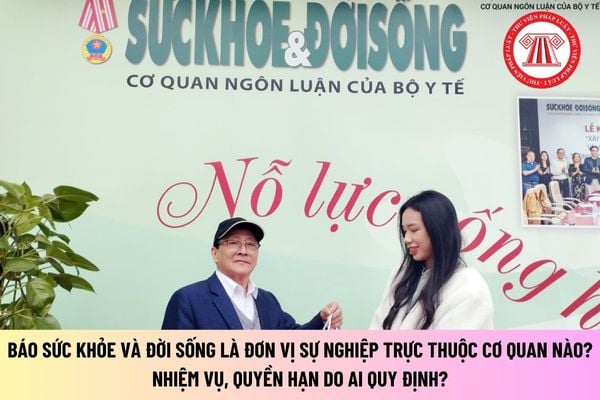 Báo Sức khỏe và Đời sống là đơn vị sự nghiệp trực thuộc cơ quan nào? Nhiệm vụ, quyền hạn do ai quy định?