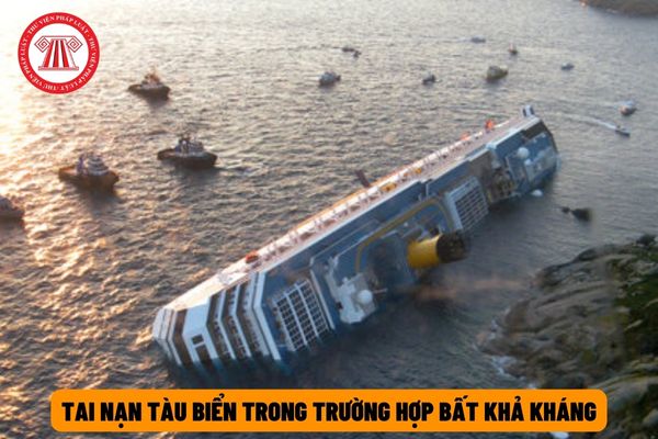 Trường hợp tai nạn đâm va xảy ra do các nguyên nhân bất khả kháng thì thiệt hại của các tàu được xử lý ra sao?