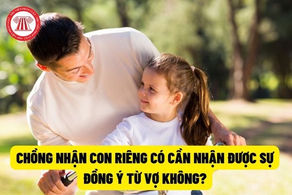 Chồng nhận con riêng có cần nhận được sự đồng ý từ vợ không? Quy trình đăng ký nhận con riêng được thực hiện theo mấy bước?