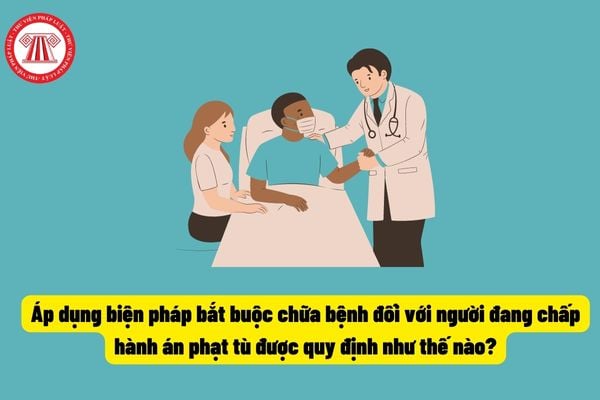 Áp dụng biện pháp bắt buộc chữa bệnh đối với người đang chấp hành án phạt tù được quy định như thế nào?