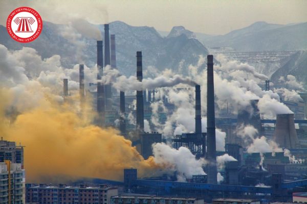Nồng độ tối đa cho phép các chất hữu cơ trong khí thải công nghiệp phát thải vào môi trường không khí là bao nhiêu?