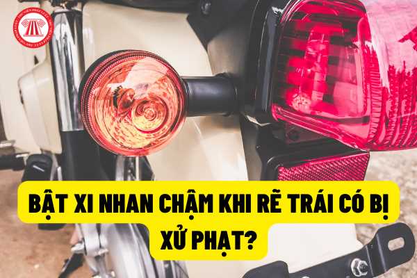  Chậm bật xi nhan khi rẽ trái có bị xử phạt hay không theo quy định của pháp luật? Khi rẽ trái phải bật xi nhan trước bao nhiêu mét?