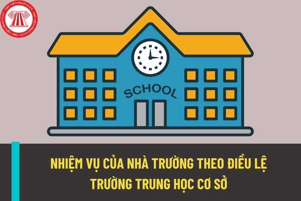 Điều lệ trường THCS quy định nhà trường sẽ có những nhiệm vụ và quyền hạn gì? Hội đồng trường THCS được quy định thế nào theo điều lệ trường THCS?