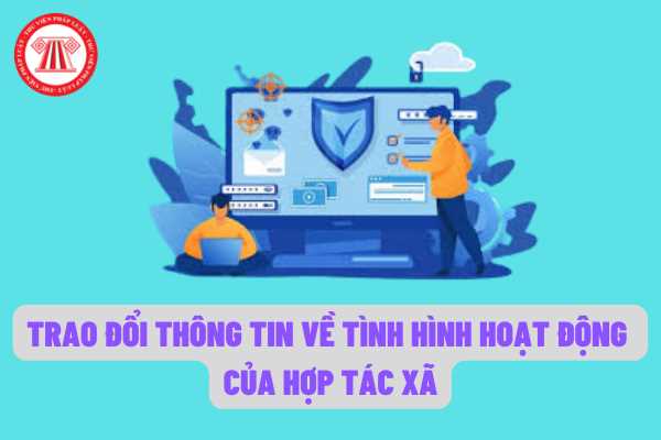 Trao đổi thông tin về tình hình hoạt động của hợp tác xã giữa các hệ thông được thực hiện theo quy định như thế nào?