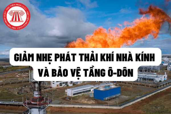 Các biện pháp thúc đẩy hoạt động về giảm nhẹ phát thải khí nhà kính và bảo vệ tầng ôdôn được quy định như thế nào?